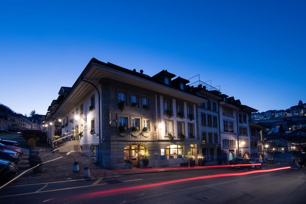 Hotel Restaurant Au Sauvage ฟรีบูร์ก ภายนอก รูปภาพ